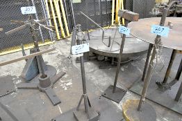 Lot-(2) Wire Tensioner Stands