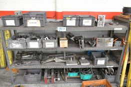 Lot-4-Slide Machine Tooling on (4) Shelves