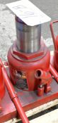 Big Red 50-Ton Capacity Hydraulic Bottle Jack