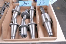 Lot-(7) 50-Taper Tool Holders in (2) Boxes