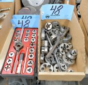 Lot-Thread Dies and Small Die Handles in (2) Boxes