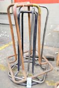 Lot-(3) Coil Stock Stands in (1) Stack