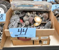 Lot-Various Sanding Arbors and Sand Paper Rolls in (3) Boxes and Service Kit