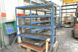 Lot-(2) Die Racks, (Contents Not Included), (Not to Be Removed Until Empty)