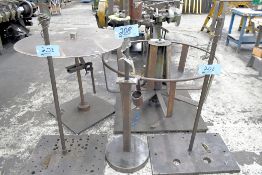 Lot-(3) Wire Tensioner Stands