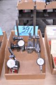 Lot-(3) Indicator Stand with Dial Force Indicators in (1) Box
