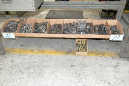 Lot-Various Hold Down Tooling in (9) Boxes Under (1) Bench