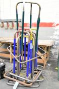 Lot-(5) Coil Stock Stands in (1) Stack