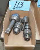 Lot-(4) Various Drill Chucks in (1) Box