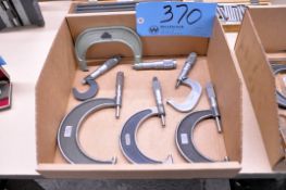 Lot-(6) Various Outside Micrometers in (1) Box