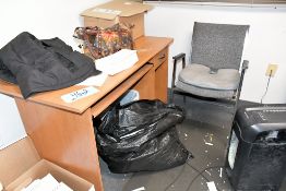 Lot-(2) Bookcases and (1) Small Desk