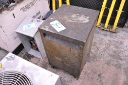 Lot-(1) Powertran 15-KVA Transformer with (1) Load Terminal Box