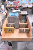 Lot-(6) Various Angle Plates and (1) Riser in (1) Box