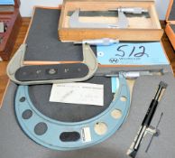 Lot-(3) Various Outside Micrometers