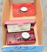 Lot-(2) Interapid Dial Force Indicator Gages in (1) Box