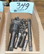 Lot-Holders, Collets and Back Blade Holder in (1) Box