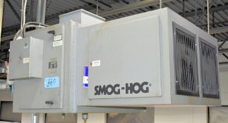 Smog Hog Model SG-2-H, Air Purification System (Hanging From Rafters) with Ductwork