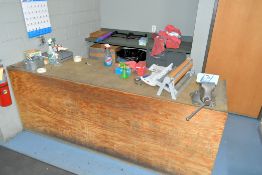 Lot-Shipping and Receiving Counter, Bench, Cabinet, Scale, Paper Dispenser, Etc.