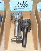 Lot-Lot-(2) R8 Tool Holders with Boring Heads in (1) Box