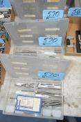 Lot-Pins in (3) Cases