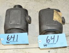 Lot-(2) Red Head Type Heald I.D. Spindle, (Upstairs)