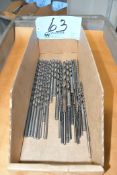 Lot-Long Straight Shank Drills in (1) Box