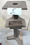 Pedestal Base for Double End Grinder