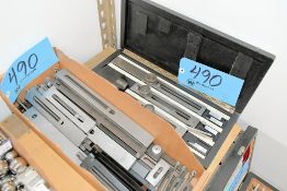 Lot-Gage Block Holders in (1) Case and (1) Box