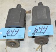 Lot-(2) Red Head Type Heald I.D. Spindle, (Upstairs)