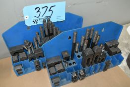 Lot-(2) Hold Down Tooling Sets, (Blue)
