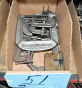 Lot-Various C-Clamps in (1) Box