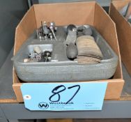 Lot-Various Used Grinding Materials in (2) Boxes