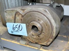 Brown & Sharpe 1020 / 1024U Hydrastatic Work Head, (Upstairs)