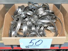 Lot-Various Hose Clamps in (1) Box