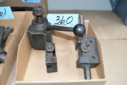 Lot-(1) 2-Position Tool Post with (2) Holders in (1) Box