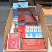 Lot-Various Radius Gages, Small Hole Gages, Needle Files, Feeler Gages, Etc. in (1) Box