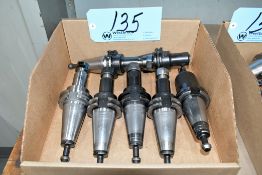 Lot-(7) CAT40 Taper Tool Holders in (1) Box