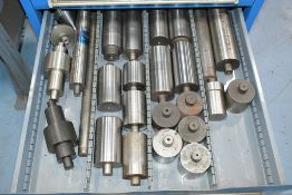 Lot-Grinding Arbors in (1) Drawer