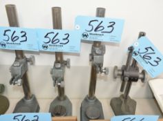 Lot-(3) Mitutoyo & (1) Misc. Indicator Stands