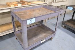 Lot-(3) Various Rubbermaid Style Shop Carts