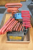 Lot-T-Handle Allen Wrench Sets in (1) Box