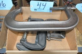 Lot-Various C-Clamps in (1) Box