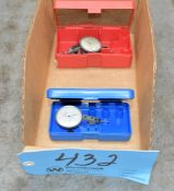 Lot-(1) Brown & Sharpe and (1) Interapid Dial Force Indicator Gages in (1) Box
