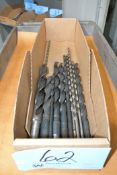 Lot-Long Straight Shank Drills in (1) Box