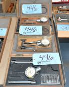 Lot-(3) Interapid Dial Bore Gages in (1) Row