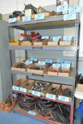 Lot-(2) Sections Shelving, (Contents Not Included), (Not to Be Removed Until Empty)