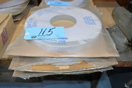 Lot-(3) Various Packaged Grinding Wheels in (1) Stack