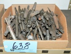Lot-Various Red Head Spindle Quills in (1) Box, (Upstairs)