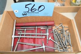 Lot-Various Telescoping Gages in (1) Box