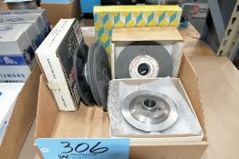 Lot-Diamond Wheels with Hub for Surface Grinders in (1) Box